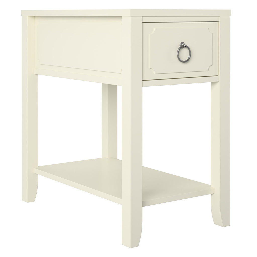 Her Majesty Narrow Side Table with Drawer